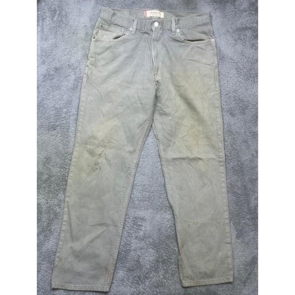 Vintage Levis 550 Jeans Mens 36x30 Relaxed Fit Made USA Distressed Stains Y2K